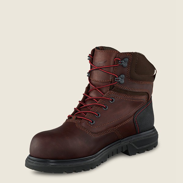 Red Wing Womens Brnr Xp - 6-inch Waterproof Safety Toe - Work Boots Brown/Black - 5891POKAY